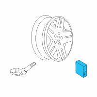 OEM Chevrolet Aveo5 Module Diagram - 96988603