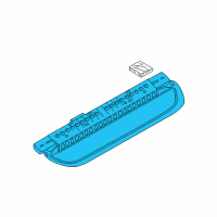 OEM 2010 BMW 335i Third Stoplamp Diagram - 63-25-7-146-059