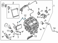 OEM Nissan Sensor-Intake Diagram - 27723-3SB0A