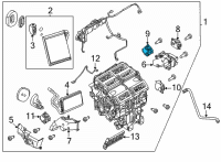 OEM Nissan Rogue ACTUATOR ASSY-AIR MIX Diagram - 27732-6RF9E