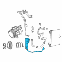 OEM Jeep Patriot DRIER-Receiver Diagram - 5058900AD