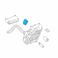 OEM 2015 Buick Regal Relay Diagram - 39091599