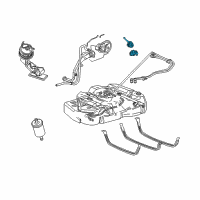 OEM 2007 Mercury Monterey Fuel Cap Diagram - 8L3Z-9030-D