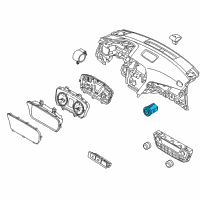 OEM 2018 Hyundai Sonata SWTICH Assembly-Button Start Diagram - 95430-C2550-ZL5
