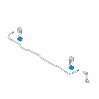 OEM 2012 Kia Sorento Bush-Stabilizer Bar Diagram - 555132B200