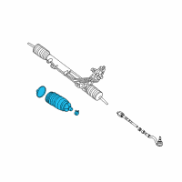 OEM BMW 535i GT Repair Kit Bellows Diagram - 32-10-6-791-561