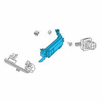 OEM Ram 1500 Module-Forward Facing Camera Diagram - 68318033AI