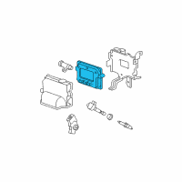 OEM Acura ECU Diagram - 37820-RYE-B23