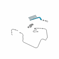 OEM Scion xB Wiper Arm Assembly Diagram - 85240-52010