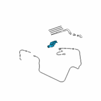 OEM Scion xB Rear Motor Diagram - 85130-52030