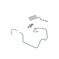 OEM Scion Washer Hose Diagram - 90099-59262