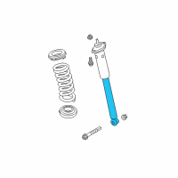 OEM 2010 Dodge Charger Shock-Suspension Diagram - 5180694AA