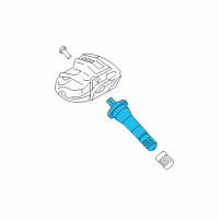 OEM 2018 Lincoln Continental TPMS Service Kits Diagram - F2GT1700BA