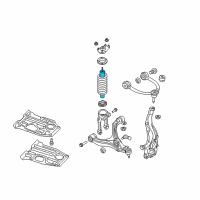 OEM 2008 Jeep Grand Cherokee ABSORBER-Suspension Diagram - 5175959AC