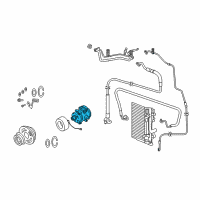 OEM Dodge Magnum COMPRES0R-Air Conditioning Diagram - 55111034AB
