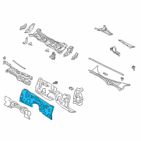 OEM Toyota Mirai Dash Panel Diagram - 55111-50900