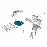 OEM 2018 Kia Sportage Duct Assembly-Air Diagram - 28210D9200