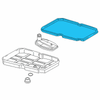 OEM Dodge Charger Gasket-Oil Pan Diagram - 52108332AA