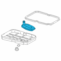 OEM 2008 Jeep Commander Filter-Transmission Oil Diagram - 52108325AA