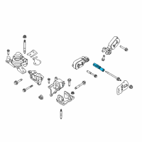 OEM Lincoln MKT Bracket Diagram - AE9Z-6E042-C