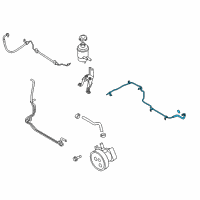 OEM Kia Borrego Tube & Hose Assembly-Ret Diagram - 575402J010DS