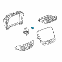 OEM 2018 Chevrolet Volt Power Switch Diagram - 23355467