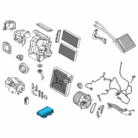 OEM BMW 330e CONTROL UNIT F AUTOM.AIR CON Diagram - 64-11-9-874-189