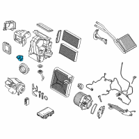 OEM 2019 BMW X2 Fresh Air/Recirculated Air Kinematics Diagram - 64-11-9-297-733