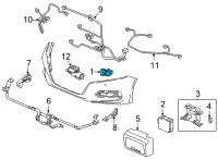 OEM 2022 Honda Accord SENSOR ASSY, PARKING Diagram - 39680-TZA-E01ZZ