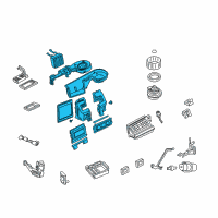 OEM 2004 Ford Explorer Housing Assembly Diagram - 4L2Z-19850-BC