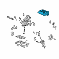 OEM 2010 Honda Accord Manifold, Intake Diagram - 17160-R72-A01