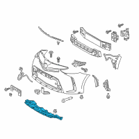 OEM 2012 Toyota Prius V Lower Shield Diagram - 52618-47040