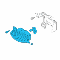 OEM Chrysler Sebring Fog Lamp Diagram - MR566309