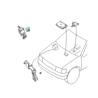 OEM Nissan Pathfinder Relay Assy-Actuator Diagram - 47605-0M010