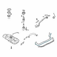 OEM Kia TUBE-FUEL VAPOR Diagram - 313401M600SJ