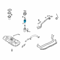 OEM Kia Forte Koup Fuel Filter Diagram - 319102H000