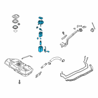 OEM Kia Forte Complete-Fuel Pump Diagram - 311101M600DS