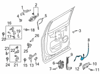 OEM 2021 Ford F-150 CABLE ASY - CONTROL Diagram - ML3Z-1640180-C
