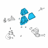 OEM 2022 BMW Z4 INTAKE MUFFLER Diagram - 13-71-8-662-583