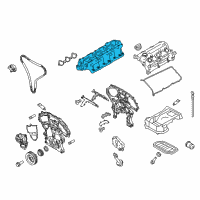 OEM 2012 Infiniti G25 Manifold - Intake Diagram - 14003-JK00A