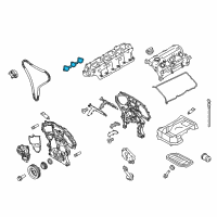 OEM Infiniti Gasket-Manifold To Cylinder Head Diagram - 14035-EG200