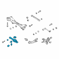 OEM 2011 Kia Optima Arm Complete-Rear Lower Diagram - 552203R100