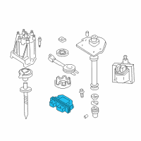 OEM GMC Jimmy Ignition Module Diagram - 19352933