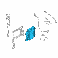 OEM 2019 Hyundai Sonata Engine Control Module Unit Ecm Diagram - 39112-2GGK7