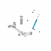 OEM 1998 Toyota Sienna Shock Diagram - 48531-A9014