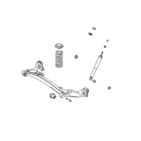 OEM 2000 Toyota Sienna Shock Upper Bushing Diagram - 90948-01018