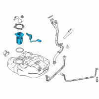 OEM 2018 Ford Focus Fuel Pump Diagram - BV6Z-9H307-AV