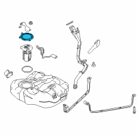 OEM Ford Maverick Lock Ring Diagram - 8G1Z-9C385-A