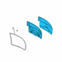 OEM 1999 Oldsmobile Silhouette Gate Asm-Lift Diagram - 15784021