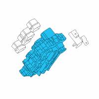 OEM 2016 Nissan Murano Block Assembly-Junction Diagram - 24350-5AA0B